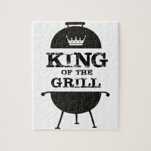 Koning van de Grill, Zwart Witte Kroon Legpuzzel
