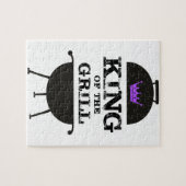 Koning van de Grill, Zwarte Paarse Kroon Legpuzzel (Horizontaal)