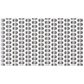 Koning van de Grill, zwarte Paarse kroon Tafelkleed (Voorkant (Horizontaal))