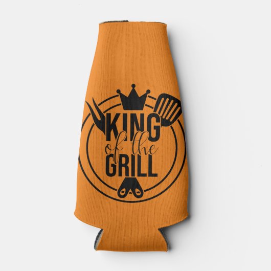 Koning van de Grillblik of Flessenkoeler Flesjeskoeler (Voorkant)