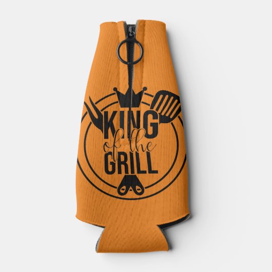 Koning van de Grillblik of Flessenkoeler Flesjeskoeler (Achterkant)