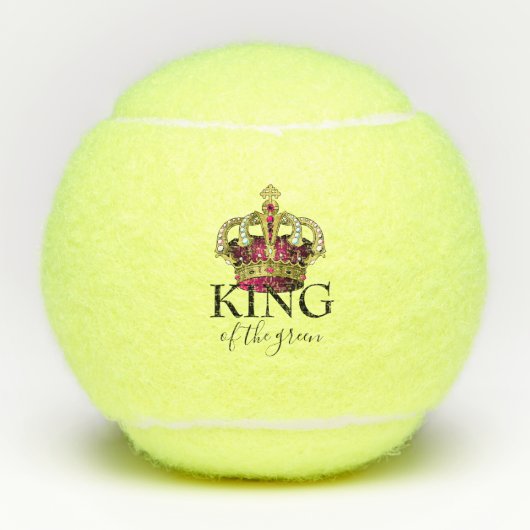 Koning van de groene tennisballen (Voorkant)