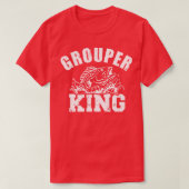 Koning van de groepers t-shirt (Design voorkant)