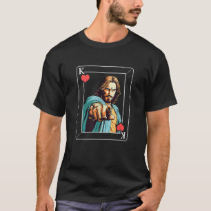 Koning van de harten Jezus T-shirt
