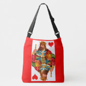 Koning van de Harten Koningin van het Geest Crossbody Tas (Voorkant)