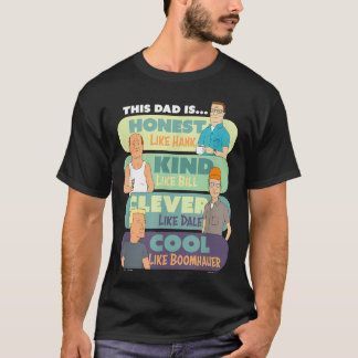 Koning van de Heuvel Vaderdag Deze Papa is Eerlijk T-shirt
