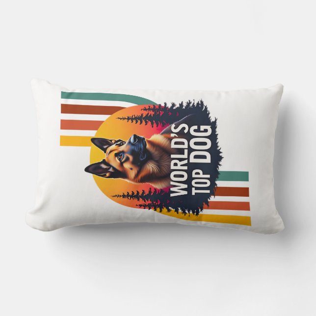 Koning van de honden kussen (Voorkant)