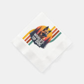 Koning van de honden servet (Hoek)