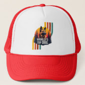 Koning van de honden trucker pet (Voorkant)