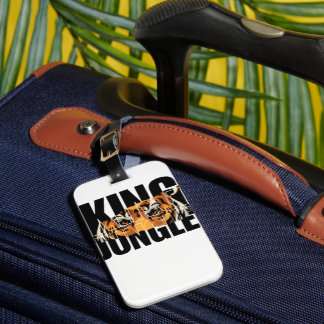 Koning van de Jungle Bagagelabel