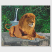 Koning van de Jungle Cadeaupapier (Vlak)