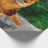 Koning van de Jungle Cadeaupapier (Hoek)