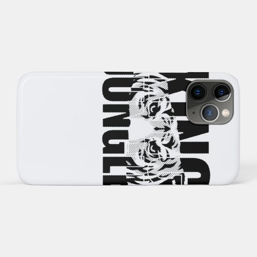 Koning van de Jungle Case-Mate iPhone Case (Achterkant (horizontaal))