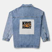 Koning van de Jungle Denim Jacket (Achterkant)
