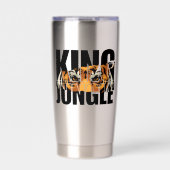Koning van de Jungle Geïsoleerde Drinkbeker (Voorkant)