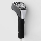Koning van de Jungle Golfheadcover (Schuin)