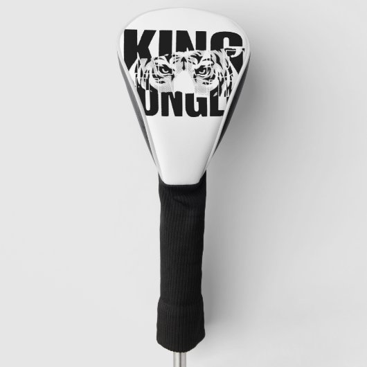 Koning van de Jungle Golfheadcover (Voorkant)