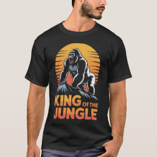 Koning van de Jungle - Gorilla T-shirt