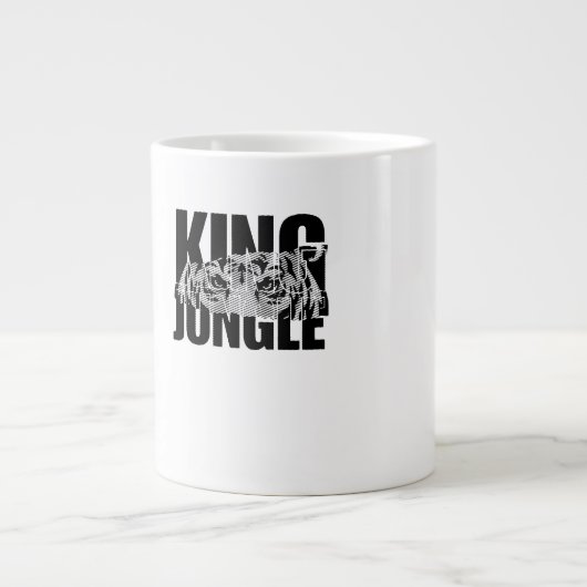 Koning van de Jungle Grote Koffiekop (Voorkant)