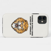 Koning van de Jungle Leeuw Hoesje (Achterkant (horizontaal))