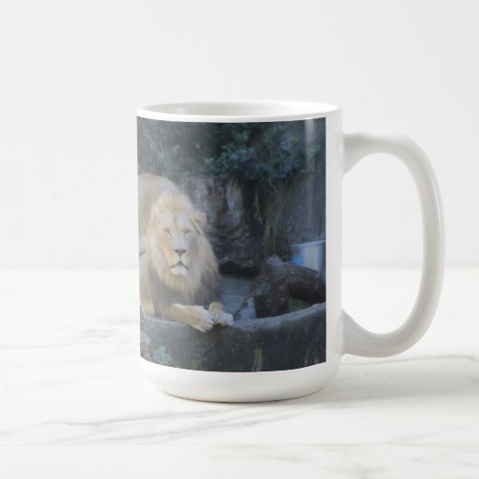 Koning van de jungle 'Leeuw' Koffiemok (Rechts)