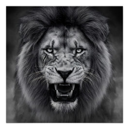 Koning van de Jungle Perfect Poster