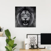 Koning van de Jungle Poster (Thuiskantoor)