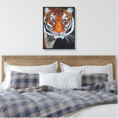 Koning van de Jungle Schilderij van Alfred Fox Canvas Afdruk (Insitu (Slaapkamer))