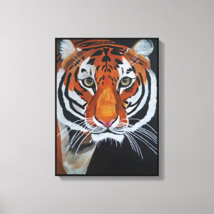 Koning van de Jungle Schilderij van Alfred Fox Canvas Afdruk