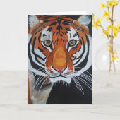 Koning van de Jungle Schilderij van Alfred Fox Kaart (Gele Bloem)