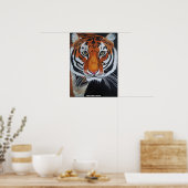 Koning van de Jungle Schilderij van Alfred Fox Poster (Keuken)