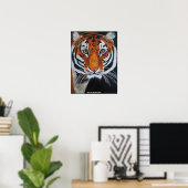 Koning van de Jungle Schilderij van Alfred Fox Poster (Thuiskantoor)