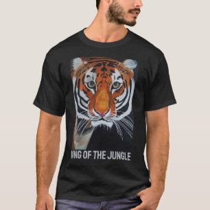 Koning van de Jungle Schilderij van Alfred Fox T-shirt