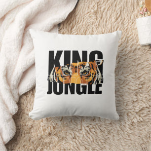 Koning van de Jungle Tijger Kussen