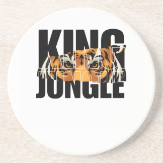 Koning van de Jungle Zandsteen Onderzetter