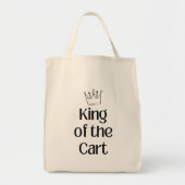 Koning van de Kar Moderne Kruidenierswinkel Tote Bag (Voorkant)