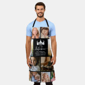 Koning van de Keuken Foto Collage Schort (Gedragen)