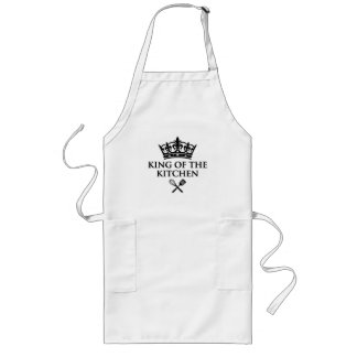 Koning van de Keuken Grappig Koken Lang Schort