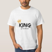 Koning van de keuken t-shirt (Voorkant)