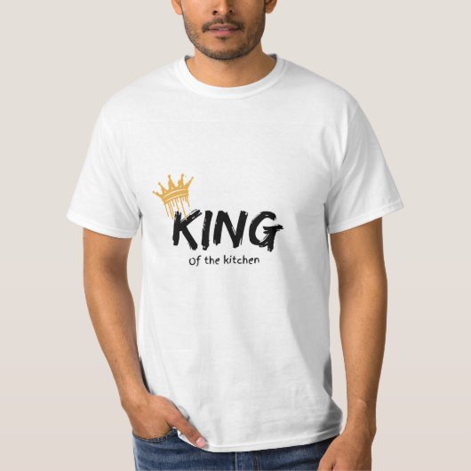 Koning van de keuken t-shirt (Voorkant)