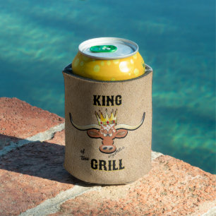Koning van de Koelbox van de grill - Longhorn Stee Blikjeskoeler