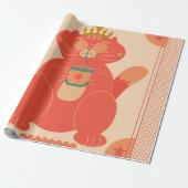 Koning van de koelte cadeaupapier (Uitgerold)