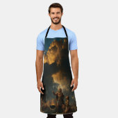 Koning van de kolen schort (Gedragen)