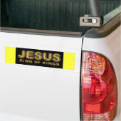 koning van de koningen JESUS-bumpersticker Bumpersticker (Op Truck)