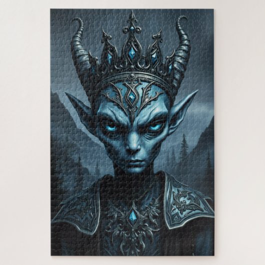 Koning van de Leegte Fantasie Puzzel Portret van D (Verticaal)