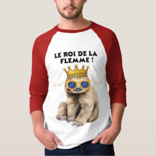 Koning van de Luie Apen met Zonnebril    T-shirt