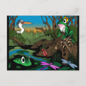 Koning van de moeras briefkaart (Voorkant)