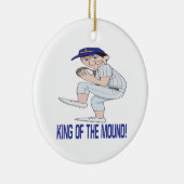 Koning van de Mond Keramisch Ornament (Rechts)