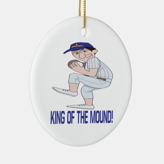 Koning van de Mond Keramisch Ornament (Rechts)