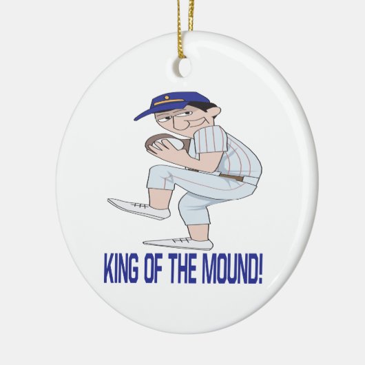 Koning van de Mond Keramisch Ornament (Links)